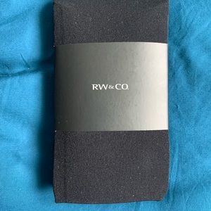 RW & Co black tummy control tights S/M